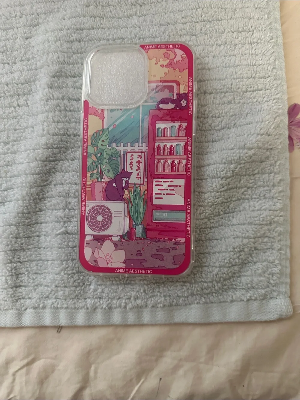 Protective Pink Graphic iPhone 15 Pro Max Case - MagSafe NWT